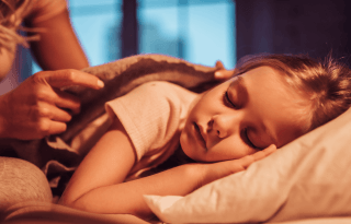 Visuel enfant qui dort, Fiche conseil eczema nuit